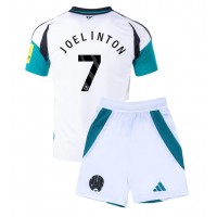 Newcastle United Joelinton #7 3rd trikot Kinder 2024-25 Kurzarm (+ Kurze Hosen)